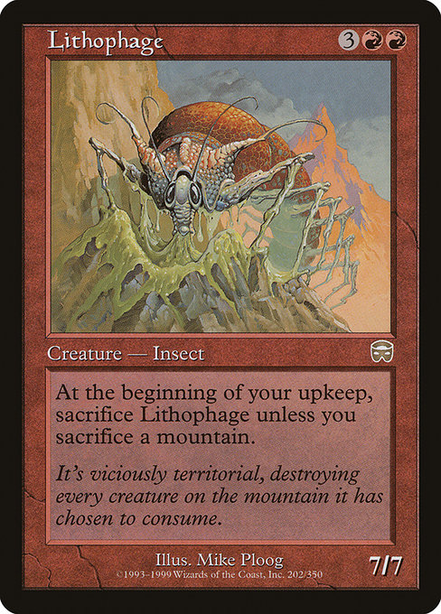 Litófago / Lithophage - Magic: The Gathering - MoxLand