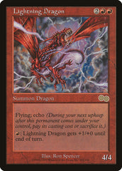 Dragão do Relâmpago / Lightning Dragon - Magic: The Gathering - MoxLand