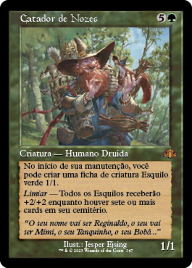 Catador de Nozes / Nut Collector - Magic: The Gathering - MoxLand