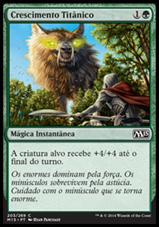 Crescimento Titânico / Titanic Growth - Magic: The Gathering - MoxLand