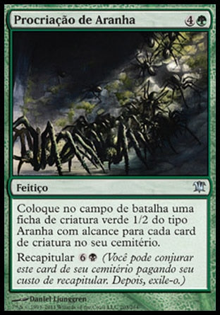 Procriação de Aranha / Spider Spawning - Magic: The Gathering - MoxLand