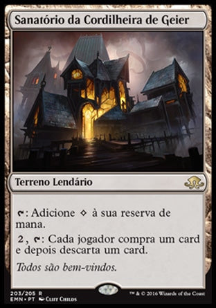 Sanatório da Cordilheira de Geier / Geier Reach Sanitarium - Magic: The Gathering - MoxLand