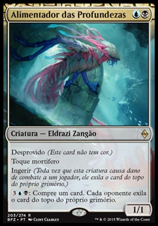 Alimentador das Profundezas / Fathom Feeder - Magic: The Gathering - MoxLand