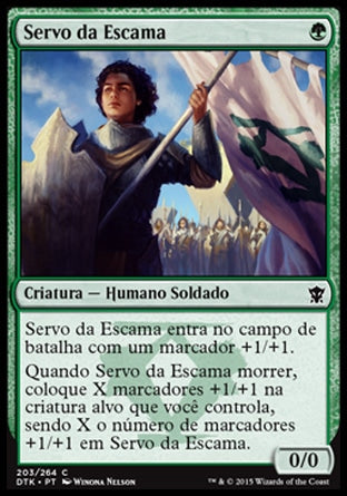 Servo da Escama / Servant of the Scale - Magic: The Gathering - MoxLand