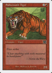 Tigre Dentes-de-Sabre / Sabretooth Tiger - Magic: The Gathering - MoxLand