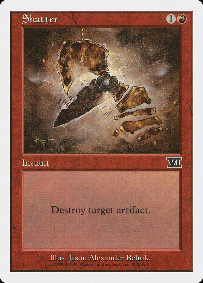 Estilhaçar / Shatter - Magic: The Gathering - MoxLand