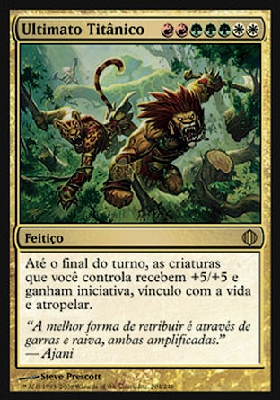 Ultimato Titânico / Titanic Ultimatum - Magic: The Gathering - MoxLand