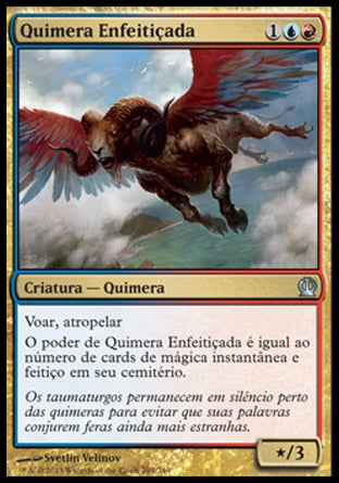 Quimera Enfeitiçada / Spellheart Chimera - Magic: The Gathering - MoxLand