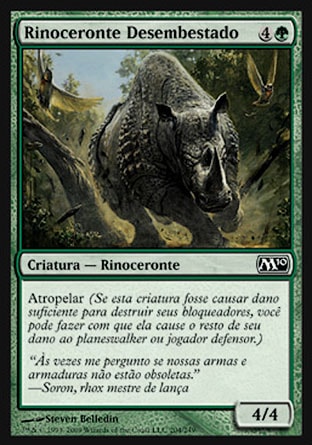 Rinoceronte Desembestado / Stampeding Rhino - Magic: The Gathering - MoxLand