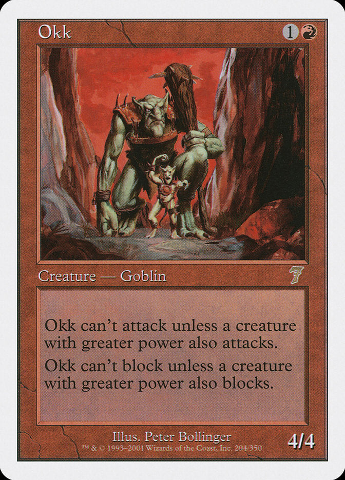 Okk / Okk - Magic: The Gathering - MoxLand