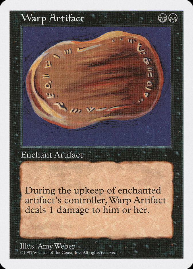 Deformar Artefato / Warp Artifact - Magic: The Gathering - MoxLand