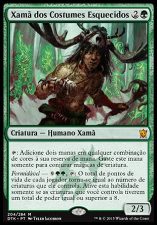 Xamã dos Costumes Esquecidos / Shaman of Forgotten Ways - Magic: The Gathering - MoxLand