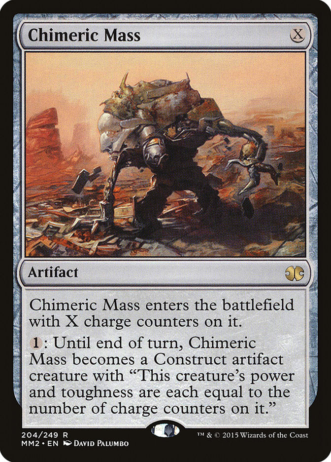 Aglomerado Quimérico / Chimeric Mass - Magic: The Gathering - MoxLand