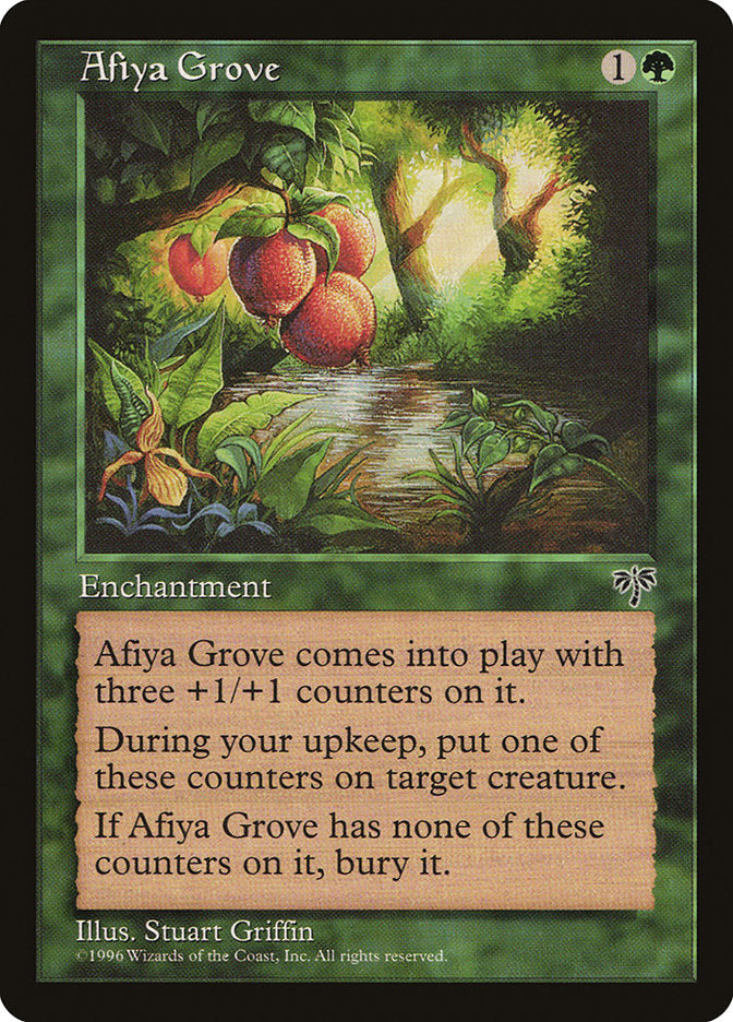 Bosque de Afiya / Afiya Grove - Magic: The Gathering - MoxLand