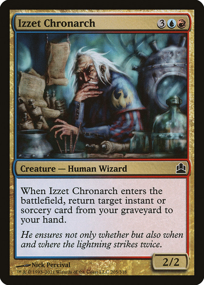 Cronarca Izzet / Izzet Chronarch - Magic: The Gathering - MoxLand