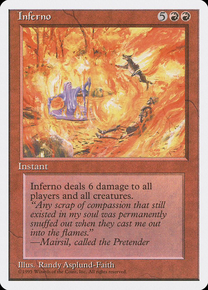 Inferno / Inferno - Magic: The Gathering - MoxLand