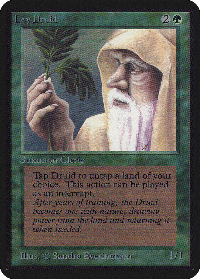 Druida da Pradaria / Ley Druid - Magic: The Gathering - MoxLand