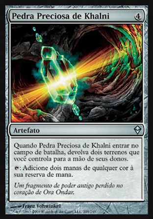 Pedra Preciosa de Khalni / Khalni Gem - Magic: The Gathering - MoxLand