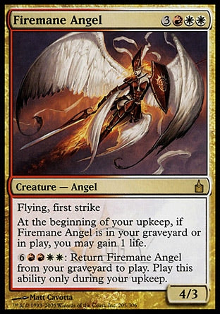 Anjo Cabeleira de Fogo / Firemane Angel - Magic: The Gathering - MoxLand