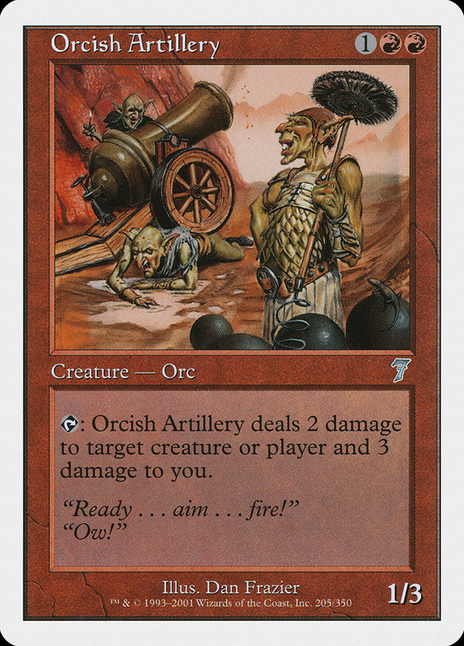 Artilharia Órquica / Orcish Artillery - Magic: The Gathering - MoxLand