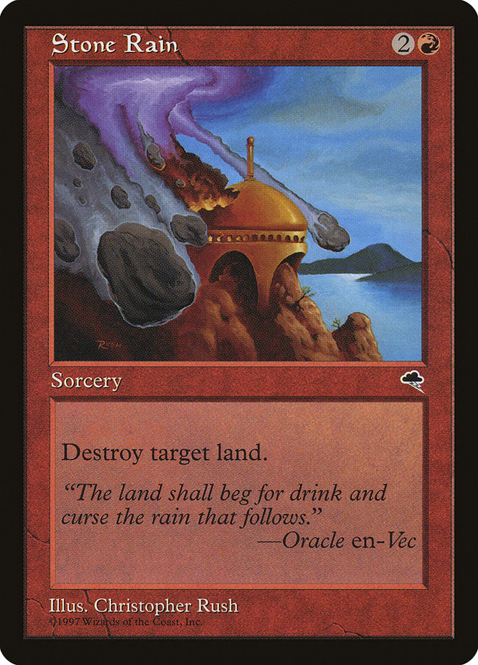 Chuva de Pedras / Stone Rain - Magic: The Gathering - MoxLand