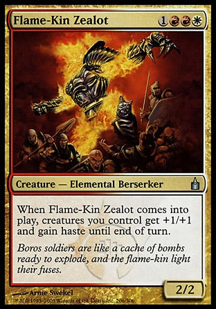 Zelote do Clã das Chamas / Flame-Kin Zealot - Magic: The Gathering - MoxLand