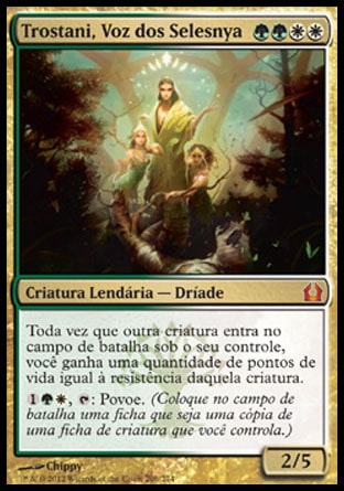 Trostani, Voz dos Selesnya / Trostani, Selesnya's Voice - Magic: The Gathering - MoxLand