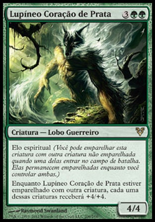 Lupíneo Coração de Prata / Wolfir Silverheart - Magic: The Gathering - MoxLand