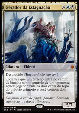 Gerador da Estagnação / Sire of Stagnation - Magic: The Gathering - MoxLand