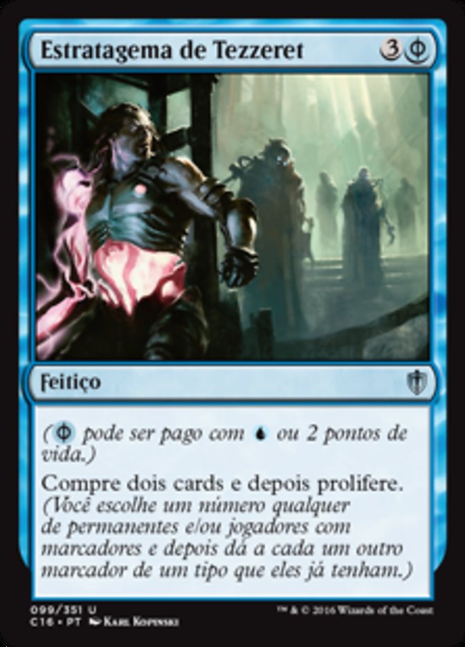 Estratagema de Tezzeret / Tezzeret's Gambit - Magic: The Gathering - MoxLand