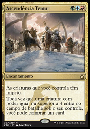 Ascendência Temur / Temur Ascendancy - Magic: The Gathering - MoxLand