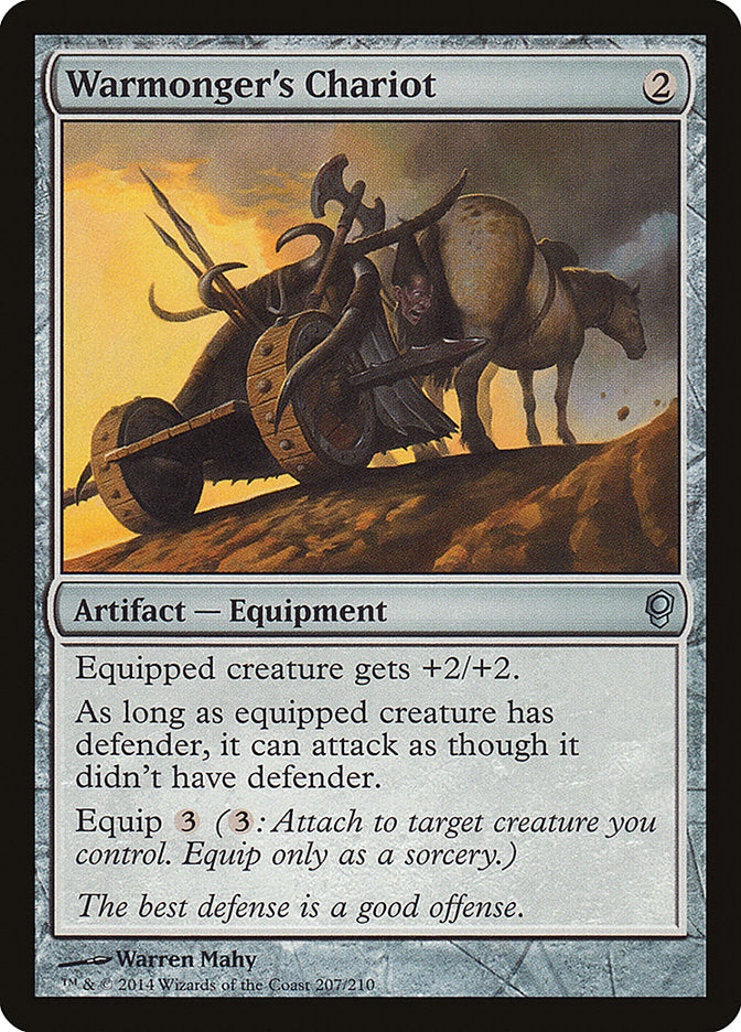 Carruagem do Belicista / Warmonger's Chariot - Magic: The Gathering - MoxLand