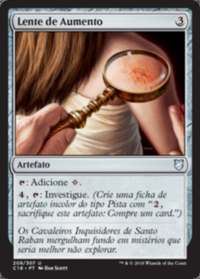 Lente de Aumento / Magnifying Glass - Magic: The Gathering - MoxLand