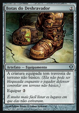 Botas do Desbravador / Trailblazer's Boots - Magic: The Gathering - MoxLand