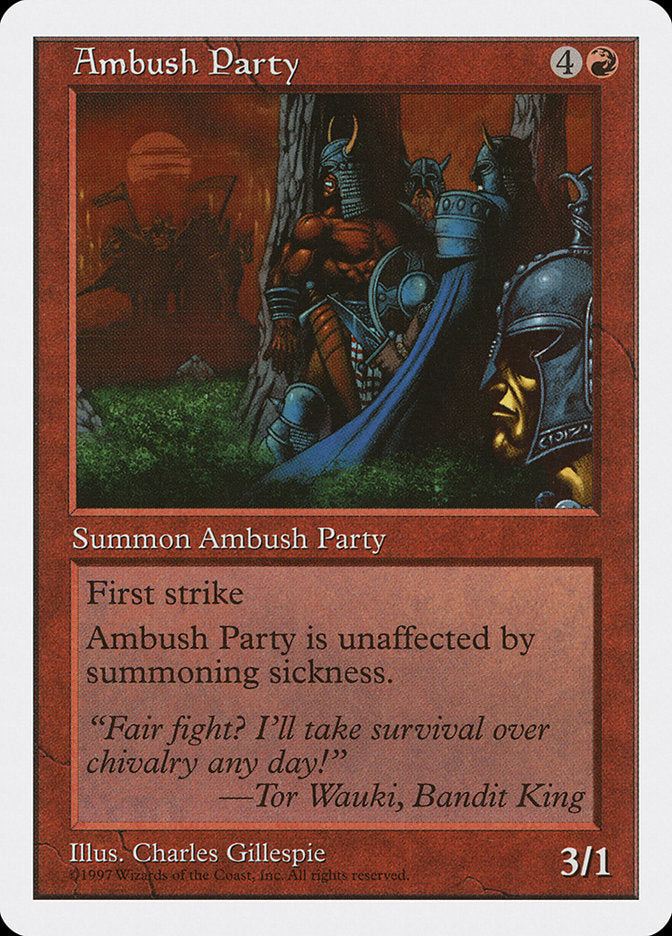 Grupo de Emboscada / Ambush Party - Magic: The Gathering - MoxLand