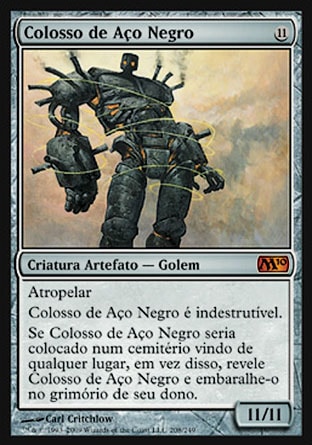 Colosso de Aço Negro / Darksteel Colossus - Magic: The Gathering - MoxLand