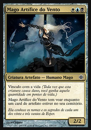 Mago Artífice do Vento / Windwright Mage - Magic: The Gathering - MoxLand