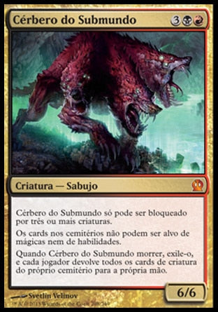 Cérbero do Submundo / Underworld Cerberus - Magic: The Gathering - MoxLand