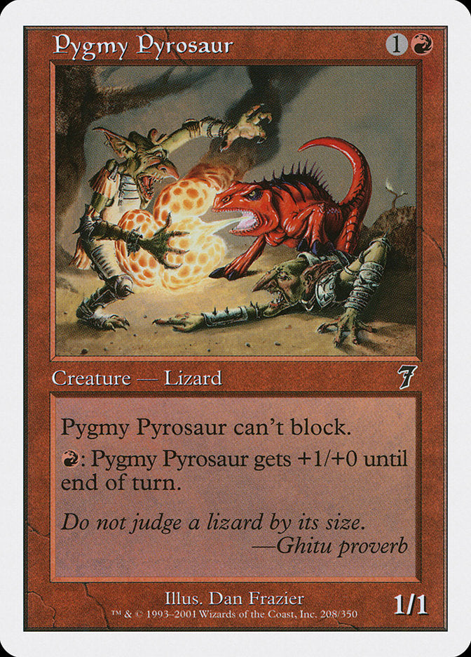 Pirossauro Pigmeu / Pygmy Pyrosaur - Magic: The Gathering - MoxLand