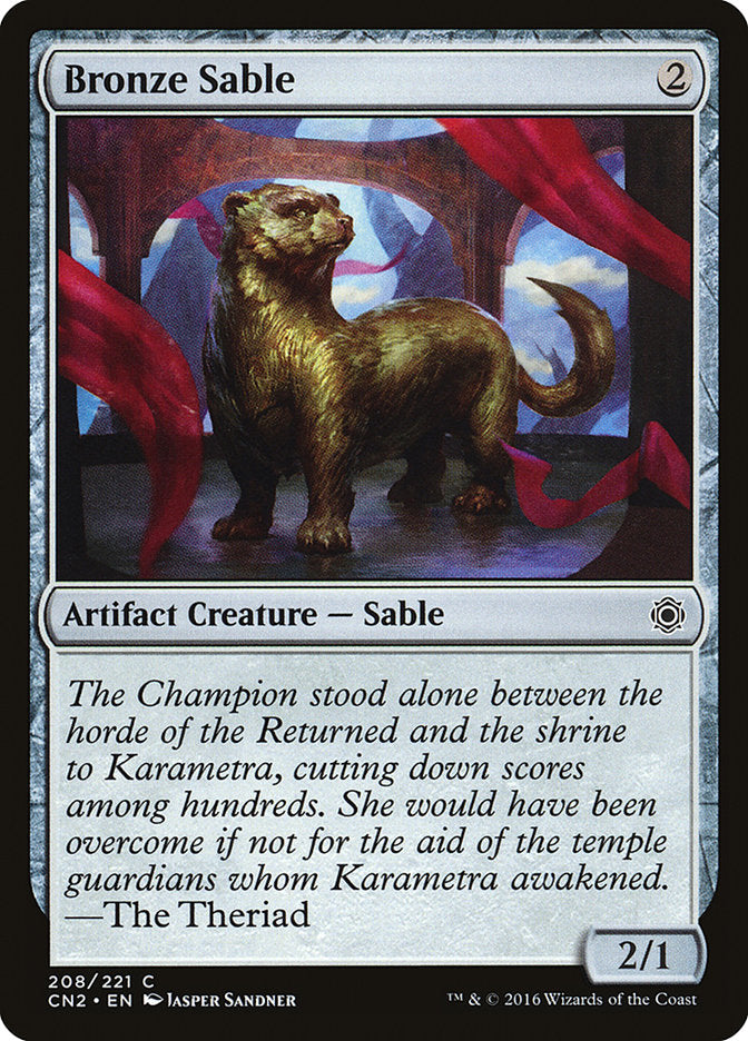 Zibelina de Bronze / Bronze Sable - Magic: The Gathering - MoxLand