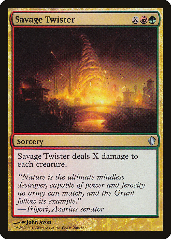 Tornado Selvagem / Savage Twister - Magic: The Gathering - MoxLand