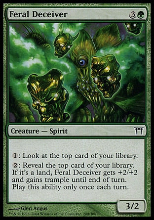 Impostor Selvagem / Feral Deceiver - Magic: The Gathering - MoxLand