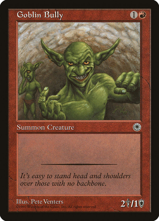 Goblin Bully / Goblin Bully - Magic: The Gathering - MoxLand