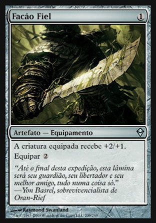 Facão Fiel / Trusty Machete - Magic: The Gathering - MoxLand