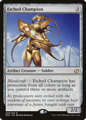 Campeão Entalhado / Etched Champion - Magic: The Gathering - MoxLand