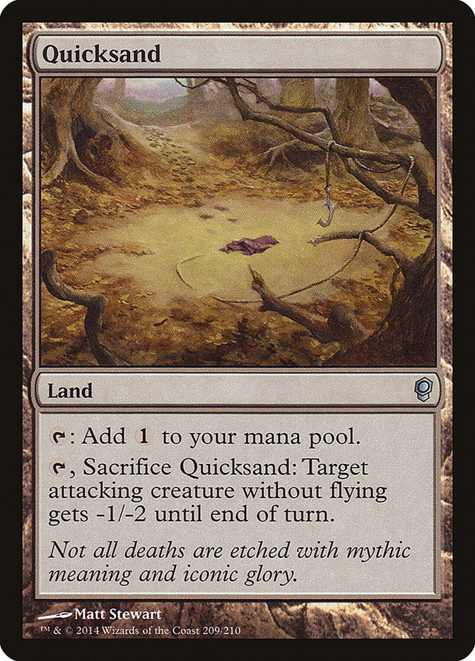 Areia Movediça / Quicksand - Magic: The Gathering - MoxLand