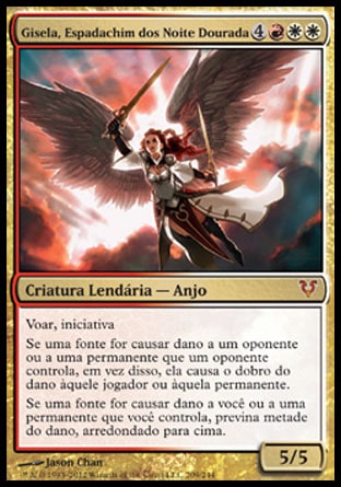 Gisela, Espadachim dos Noite Dourada / Gisela, Blade of Goldnight - Magic: The Gathering - MoxLand