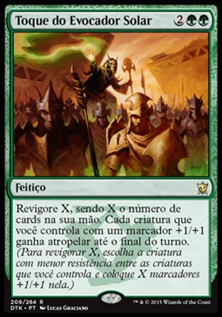 Toque do Evocador Solar / Sunbringer's Touch - Magic: The Gathering - MoxLand