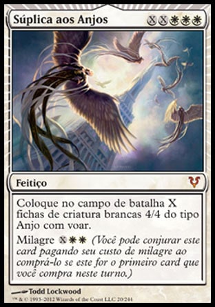 Súplica aos Anjos / Entreat the Angels - Magic: The Gathering - MoxLand