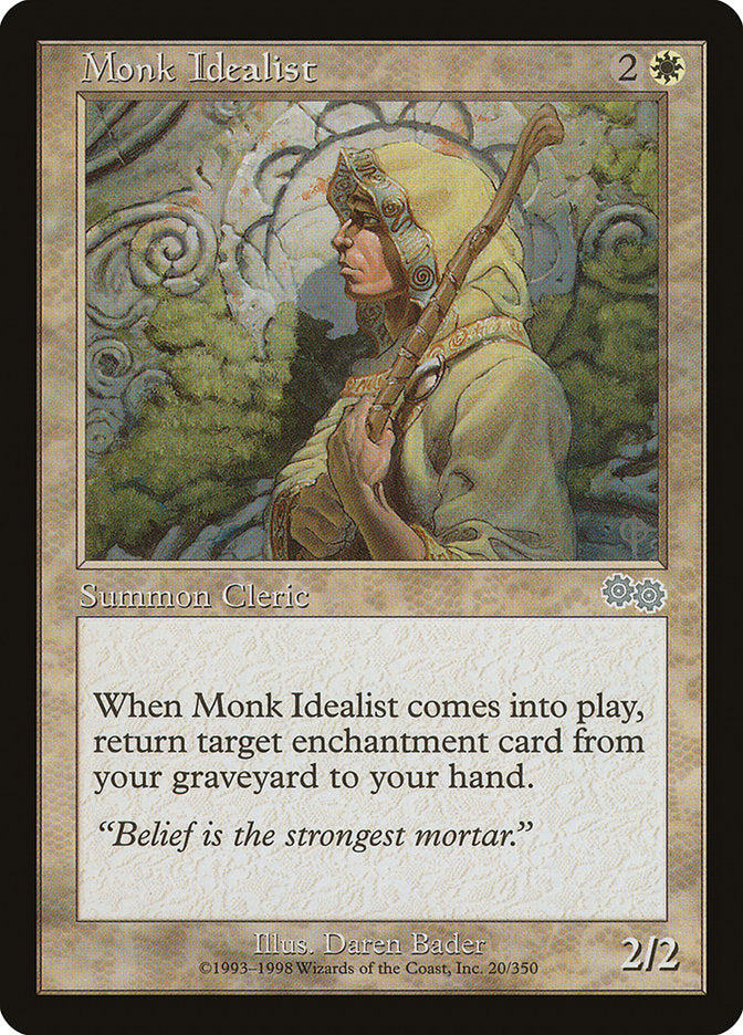 Monge Idealista / Monk Idealist - Magic: The Gathering - MoxLand